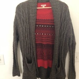 🌸 Cozy Gray Oversized Sweater 🌸